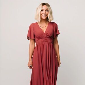 Baltic Born Terracotta Ramona Maxi Dress